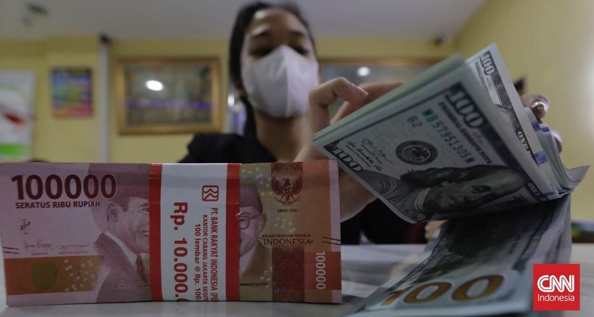 Rupiah Melemah Tipis ke Rp16.688 per Dolar AS Rabu Sore