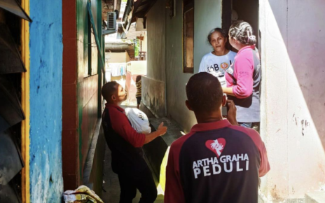 Bank Artha Graha Internasional Ambon Gelar Pasar Murah-Edukasi Ekonomi