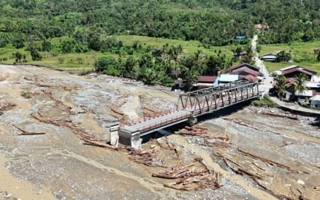 PU Kebut Perbaiki 13 Jembatan Putus Imbas Banjir dan Longsor di Aceh
