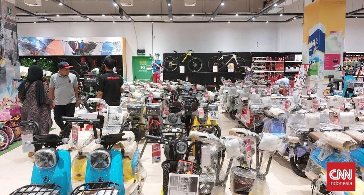 Gas ke Transmart Hari Ini, Sepeda Listrik Diobral Mulai Rp3 Jutaan