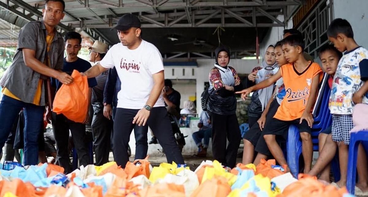 Bank Mandiri Salurkan 5 Ribu Paket Bantuan Bencana ke Tiga Titik Sumut