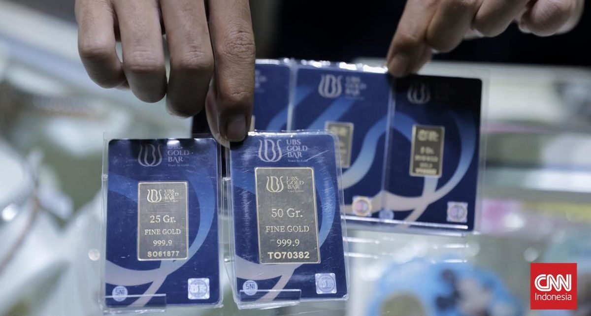 Kembali Cetak Rekor, Harga Emas Antam Naik Rp59 Ribu ke Rp2,561 Juta