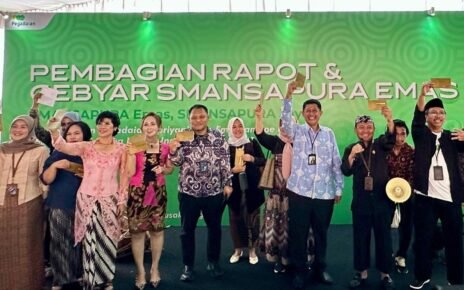 Pegadaian Jabar Luncurkan 1.900 Tabungan Emas di SMAN 1 Pusakanagara