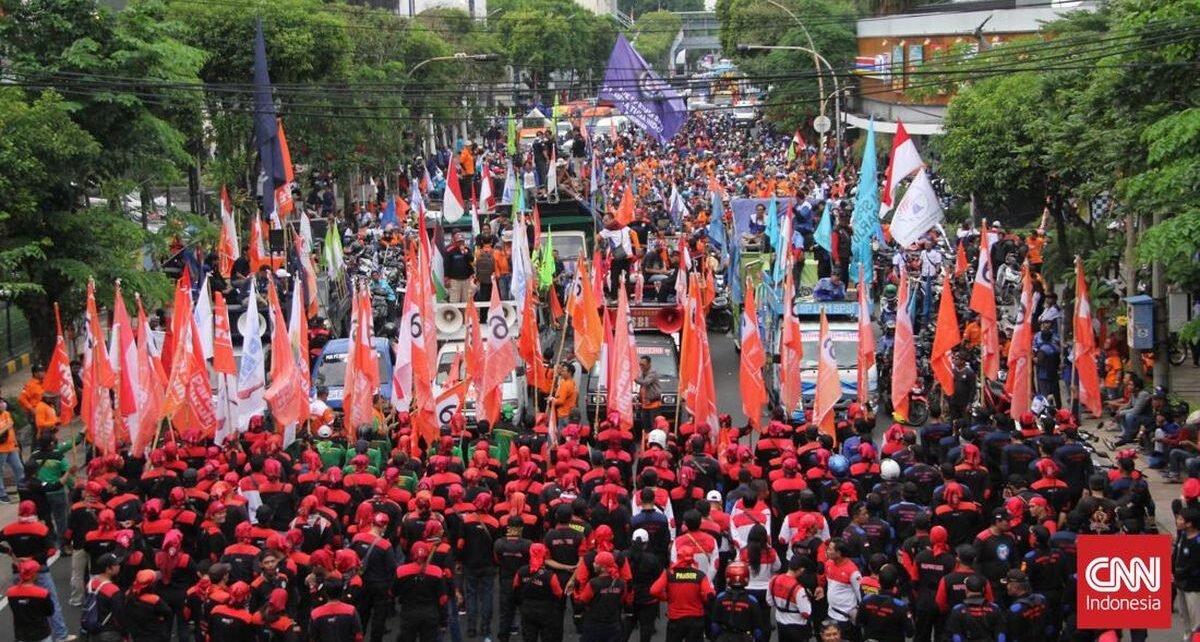 Buruh Siap Demo Berjilid-jilid Tolak UMP 2026 Besok dan Lusa