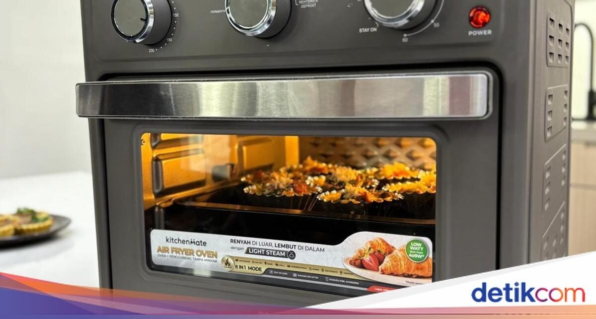 Tren Masak Sehat Kian Populer, Air Fryer Oven 8-in-1 Bisa Jadi Andalan!
