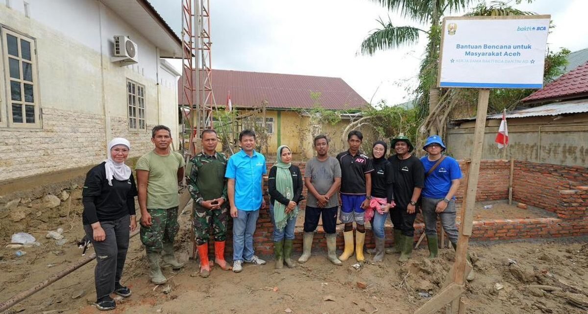 Bakti BCA dan BCA Syariah Sedia Listrik-Air Bersih untuk Aceh Tamiang