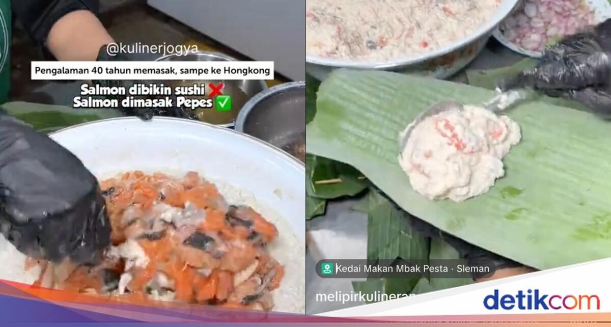 Bukan Candied Salmon, Indonesia Punya Menu Pepes Salmon Lezat!