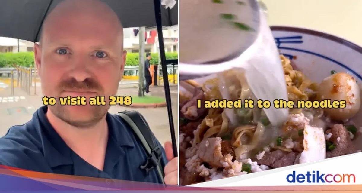 Bule Inggris Ini Kena Semprot Netizen Usai Tuang Kuah ke Mie Babi