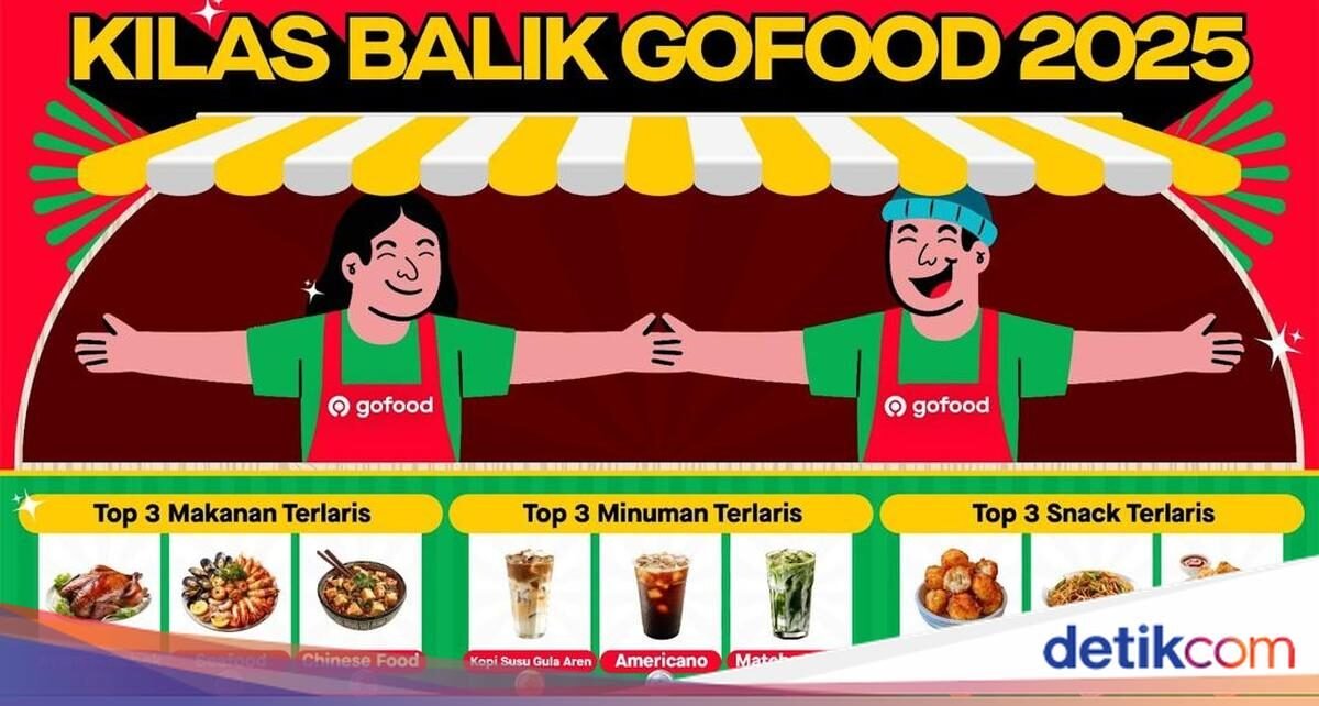 GoFood Ungkap Cita Rasa Favorit Indonesia di 'Kilas Balik GoFood 2025'