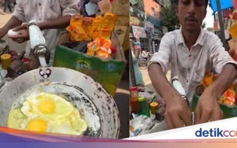 Jajanan Unik di India Nih! Ada Telur Campur Bola-Bola Susu Goreng