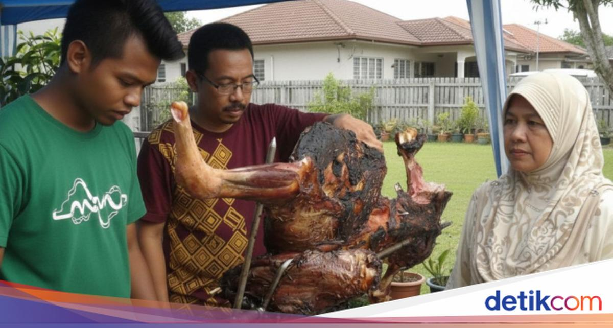 Kambing Guling Akikah Ludes Dibungkus Tamu Serakah, Curhatan Ibu Ini Viral