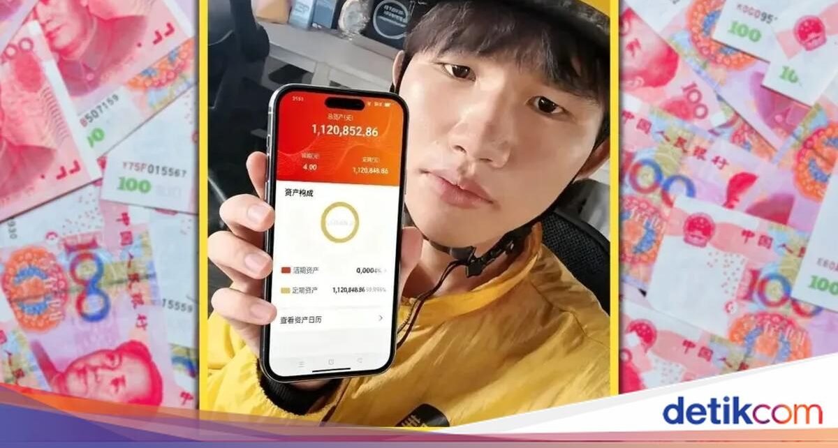 Kerja 14 Jam Sehari, Pengantar Makanan Ini Berhasil Nabung Rp2,7 Miliar!