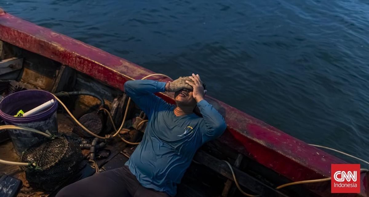 Kisah Nelayan Selam di Jakarta, Tenggelam untuk Hidup