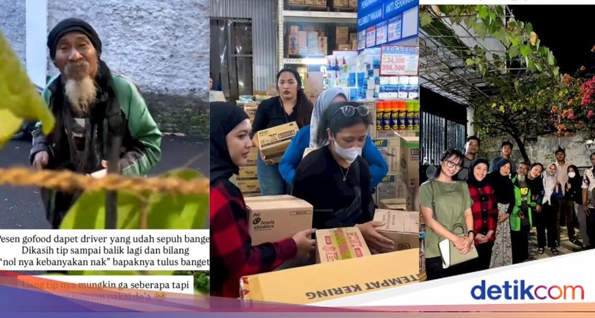 Viral! Ojol Lansia Antar Pesanan Makanan, Netizen Berujung Buka Donasi