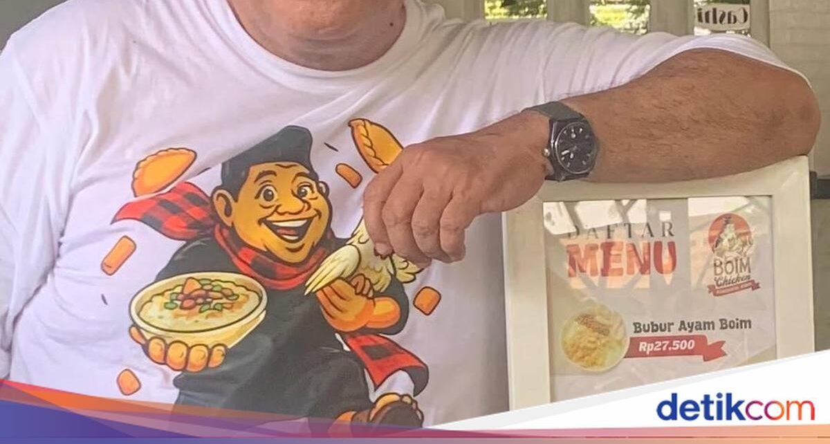 Potret Aktor Senior Harry De Fretes saat Jualan Bubur Ayam