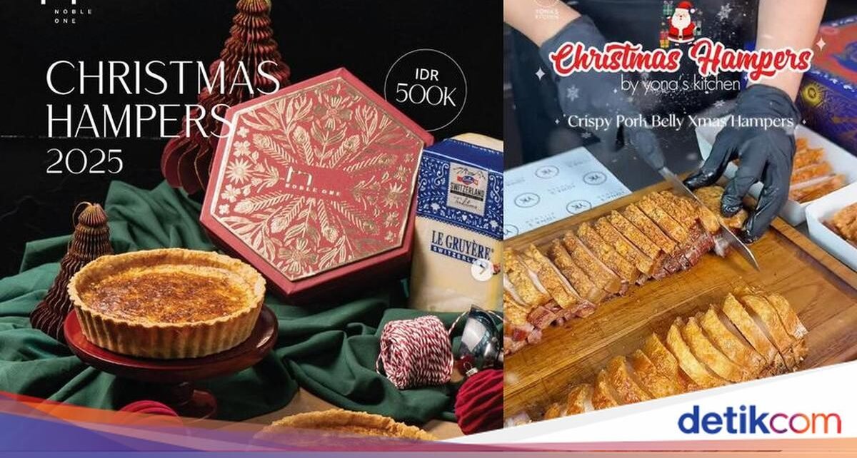 Menunya Quiche hingga Crispy Pork Belly, Ini 5 Ide Hampers Natal Menarik
