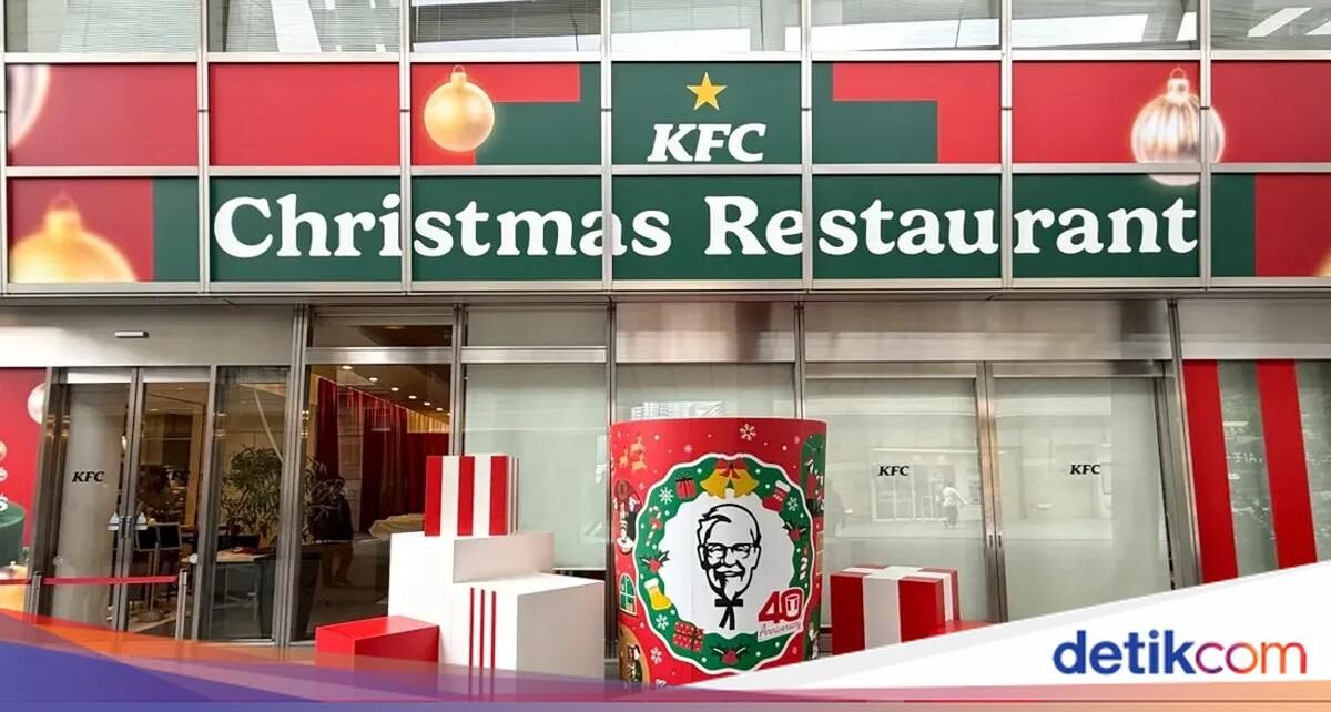 Hanya di Resto KFC Ini Ada Beragam Menu Khas Natal