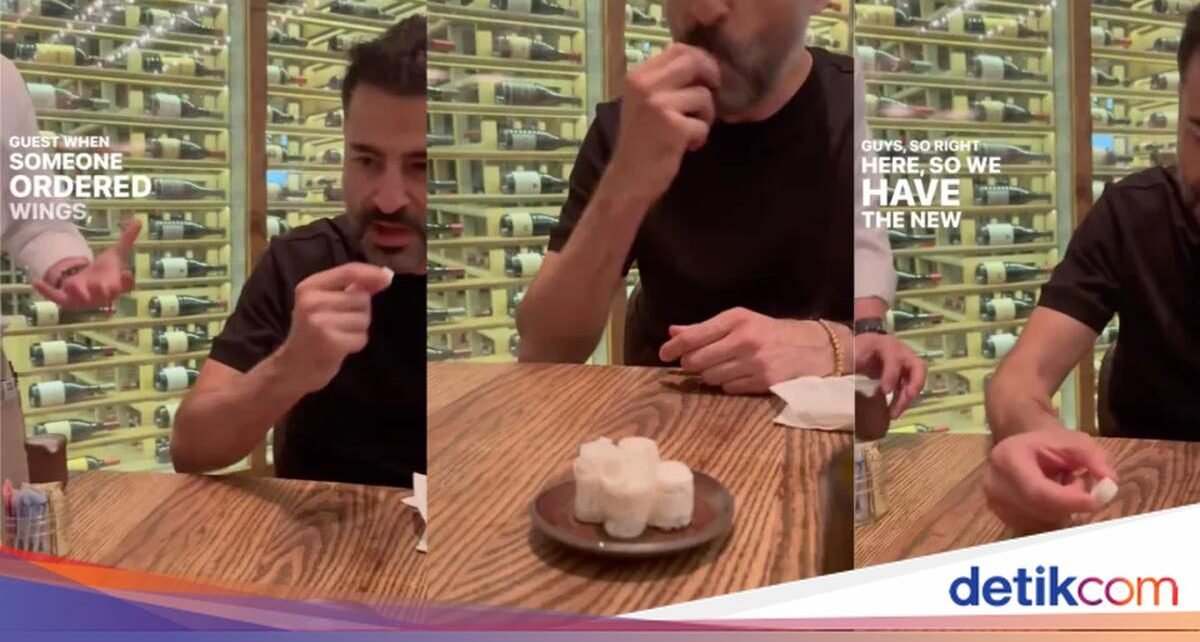 Dikira Permen Mint, Pria Ini Malah Ngunyah Handuk Hangat di Resto!