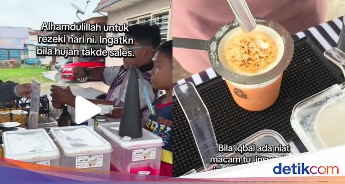 Salut! Bocah 11 Tahun Jual Minuman Demi Kumpulkan Uang untuk Umrah