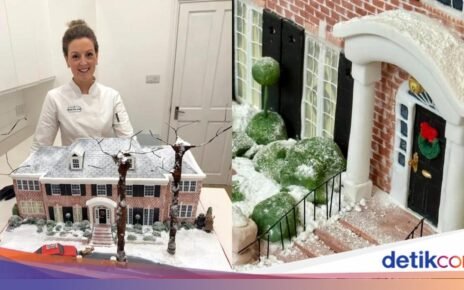 Sayang! Kue Bentuk Rumah 'Home Alone' Ini Bakal Berakhir di Tempat Sampah