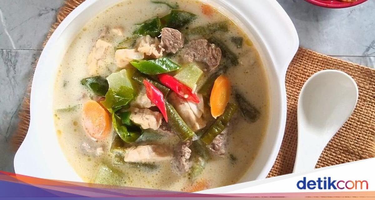 Resep Sayur Lodeh Daging Nikmat yang Cocok Buat MPASI