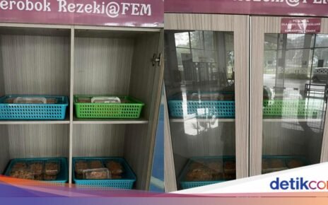 Viral! Dosen Ini Sediakan Lemari Isi Makanan Gratis untuk Mahasiswa Lapar