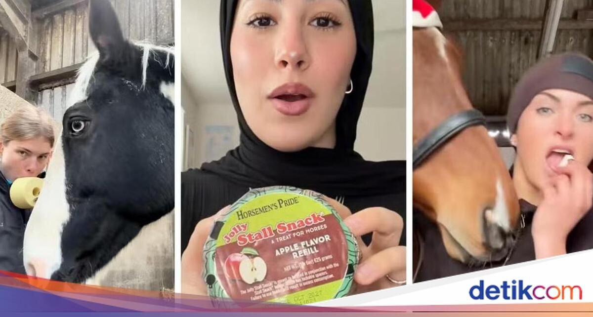 Waduh! Kini Muncul Tren Nyeleneh Cicip Makanan Kuda di TikTok